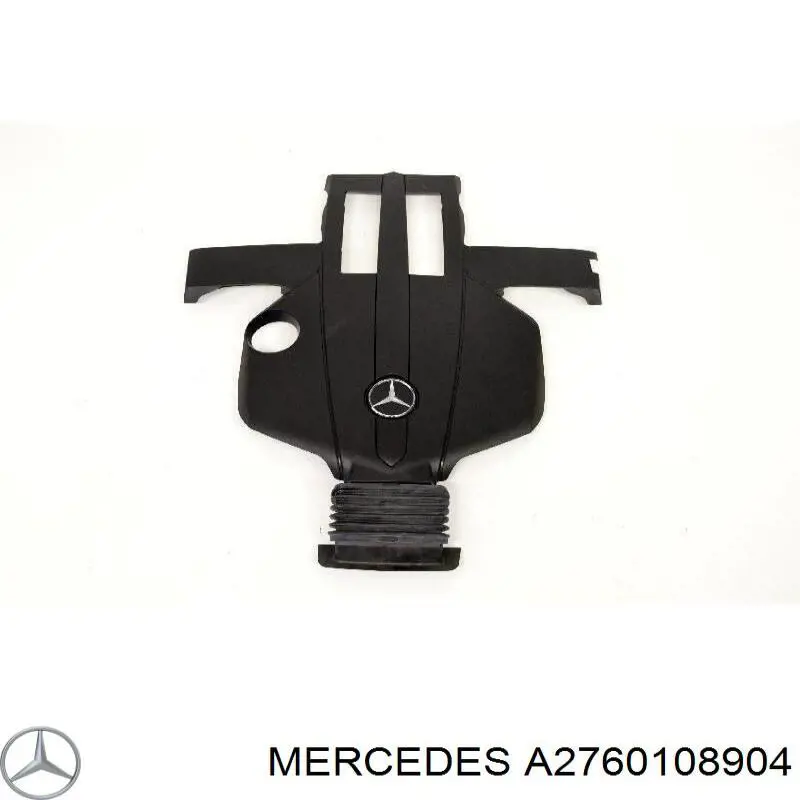 A2760108904 Mercedes Tampa de motor decorativa