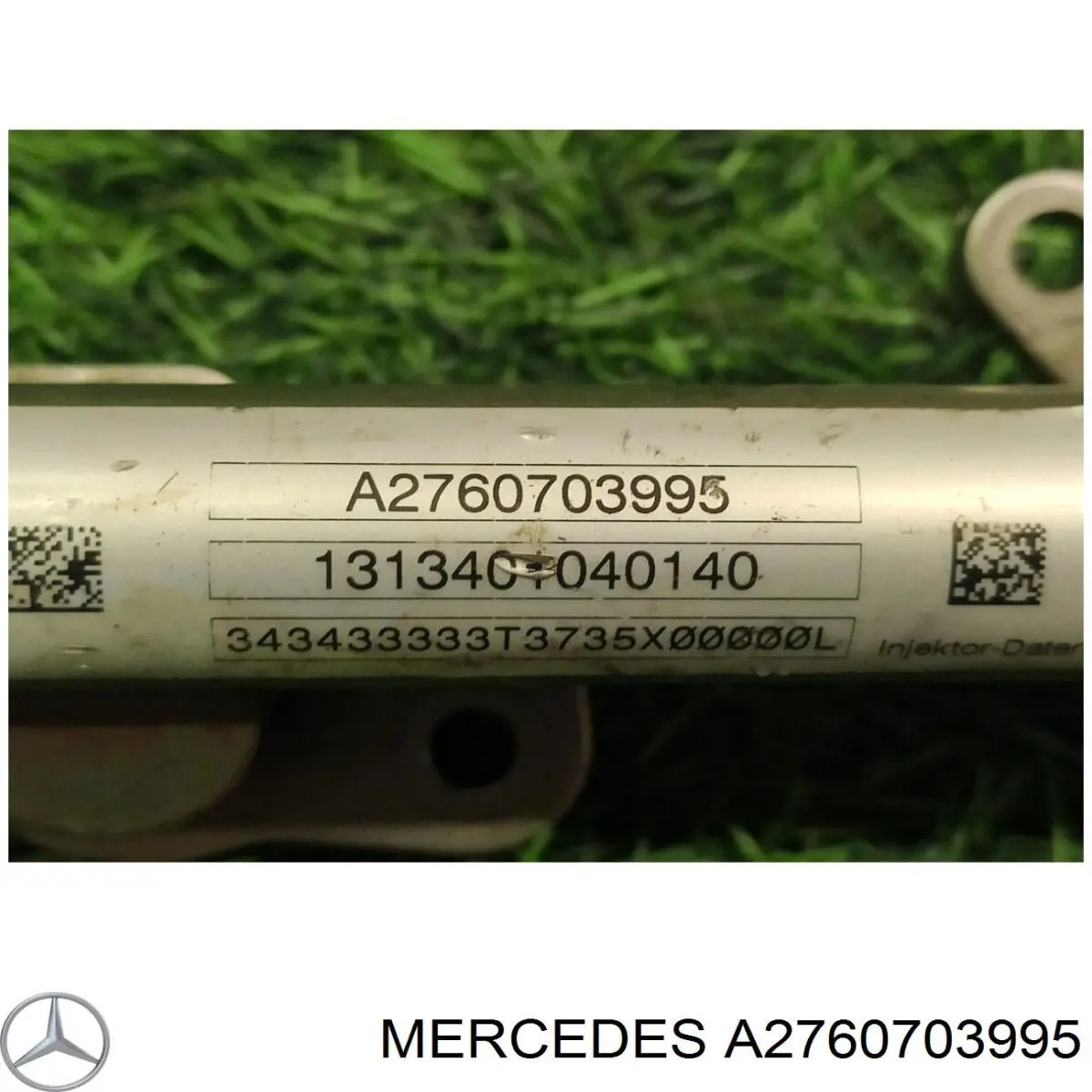 Distribuidor de combustível (rampa) esquerdo Mercedes A2760703395 preço, a partir de 669,51 USD