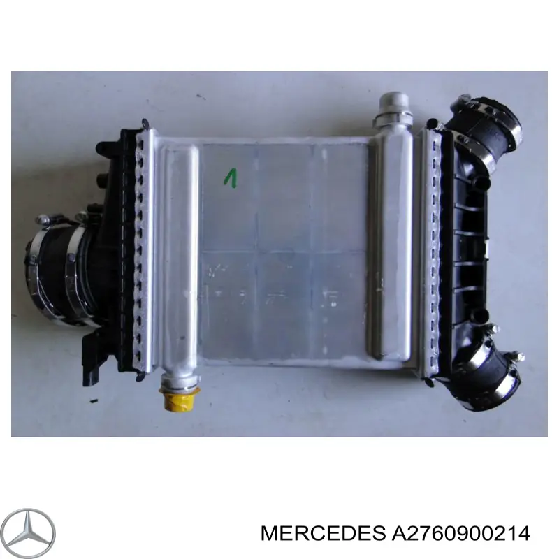 A2760900214 Mercedes Radiador de intercooler