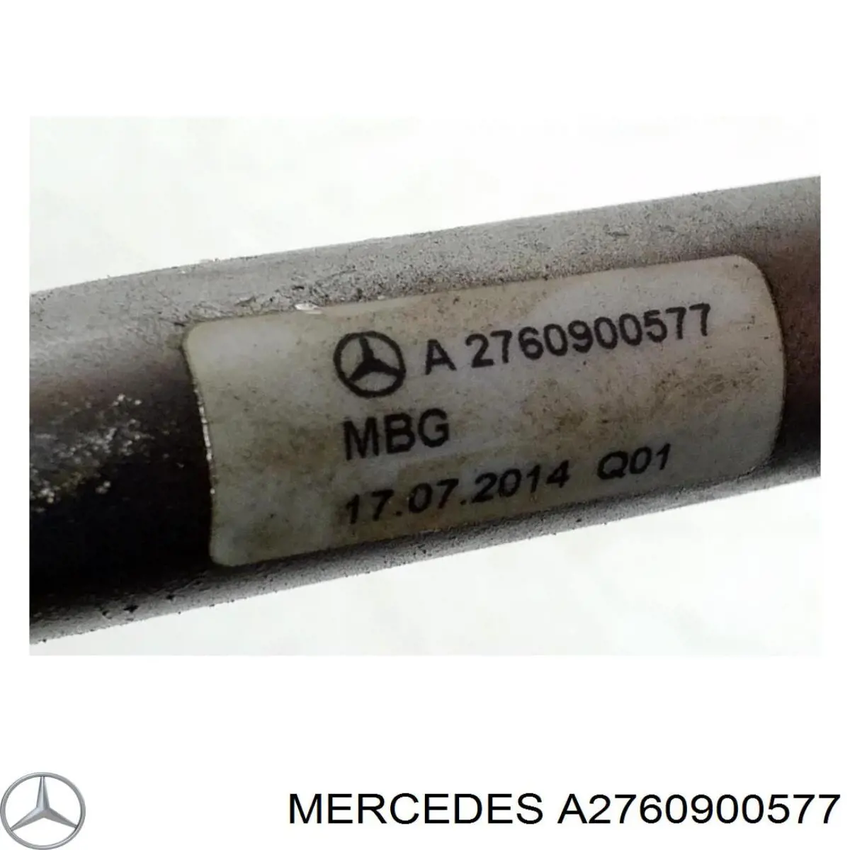 Compre A2760900577 Mercedes Tubo (mangueira) de derivação de óleo de turbina
