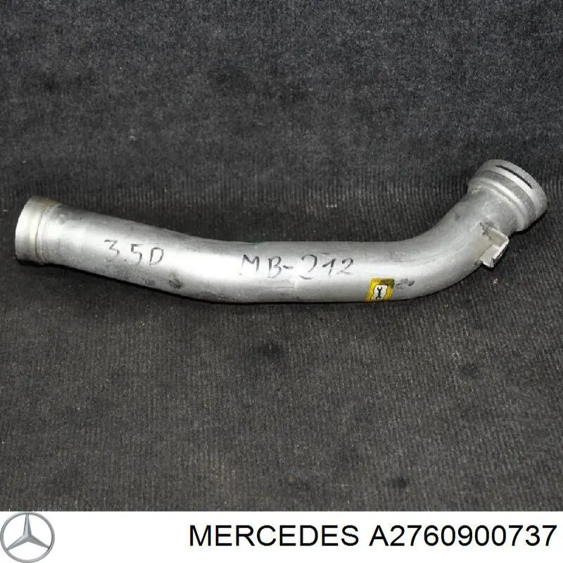 Mangueira (cano derivado) de intercooler Mercedes A2760900737 preço, a partir de 98,96 USD