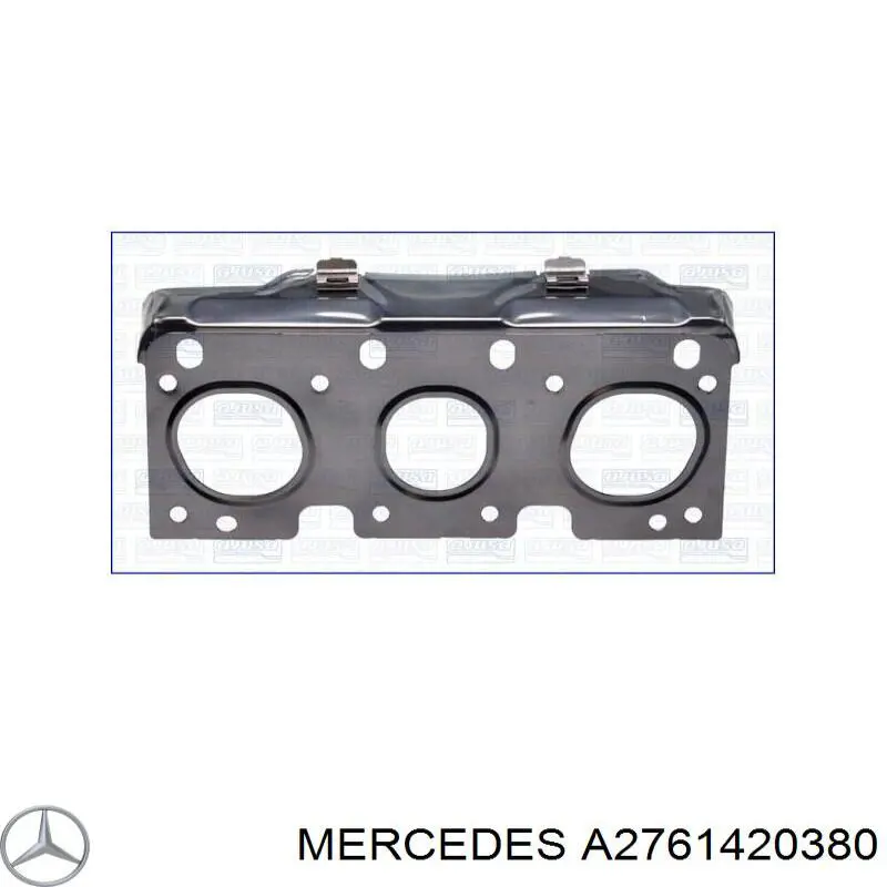 A2761420380 Mercedes Vedante de tubo coletor de escape