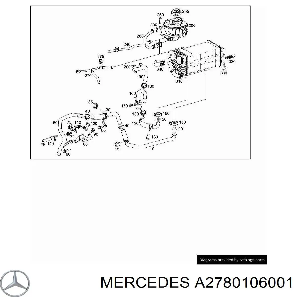 A2780106001 Mercedes 