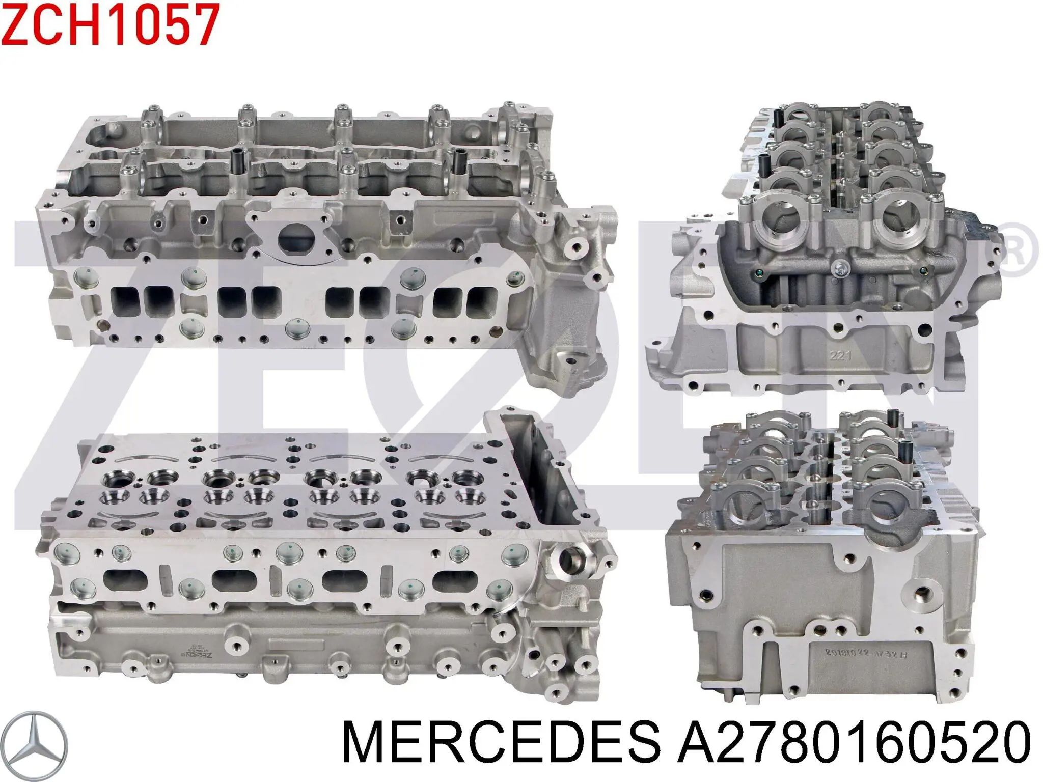 Vedante direito de cabeça de motor (CBC) Mercedes A2780160520 preço, a partir de 72,25 USD