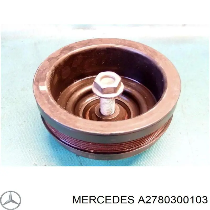 A2780300103 Mercedes Polia de cambota
