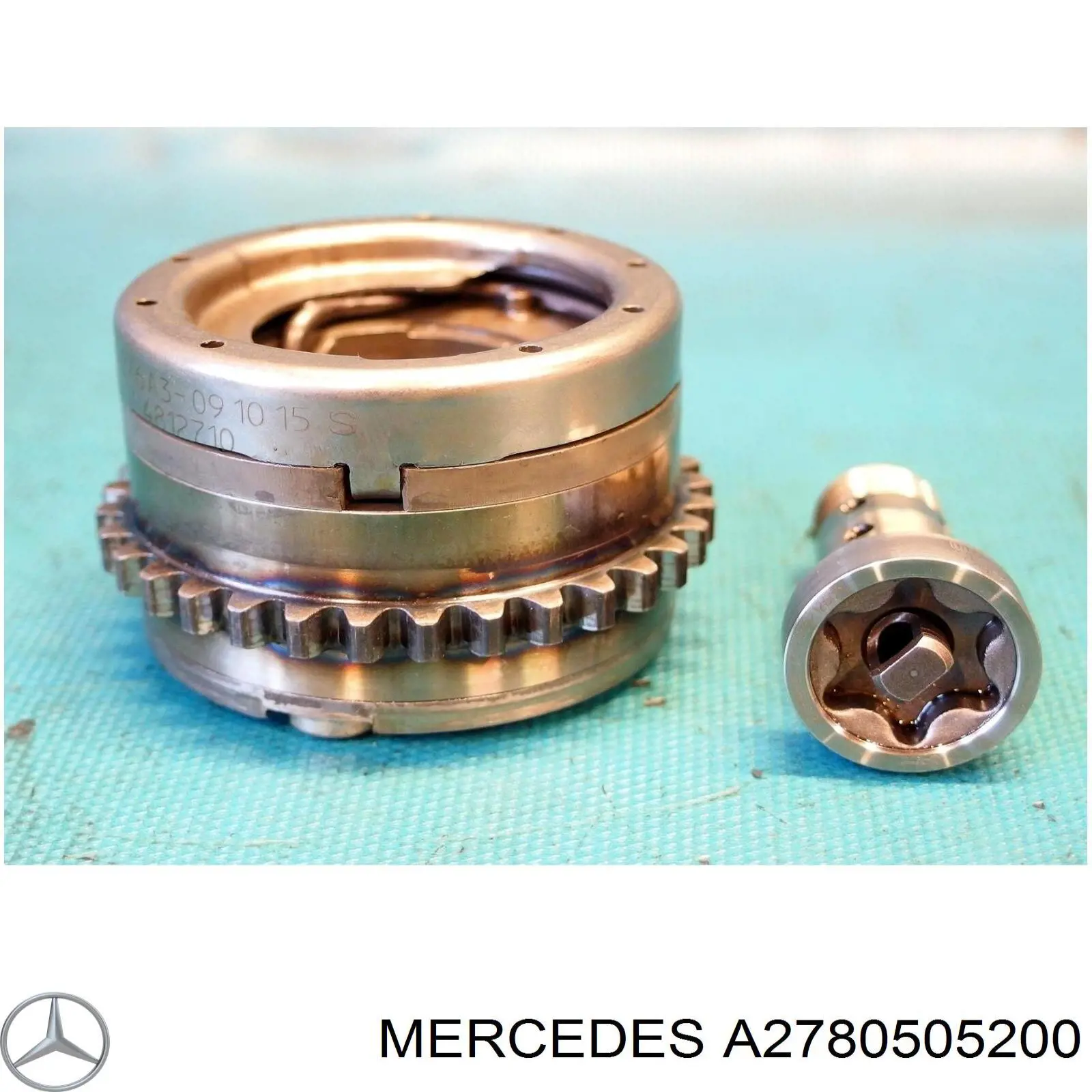 Engrenagem de cadeia de roda dentada da árvore distribuidora esquerda de escape de motor Mercedes A2780501747 preço, a partir de 205,65 USD