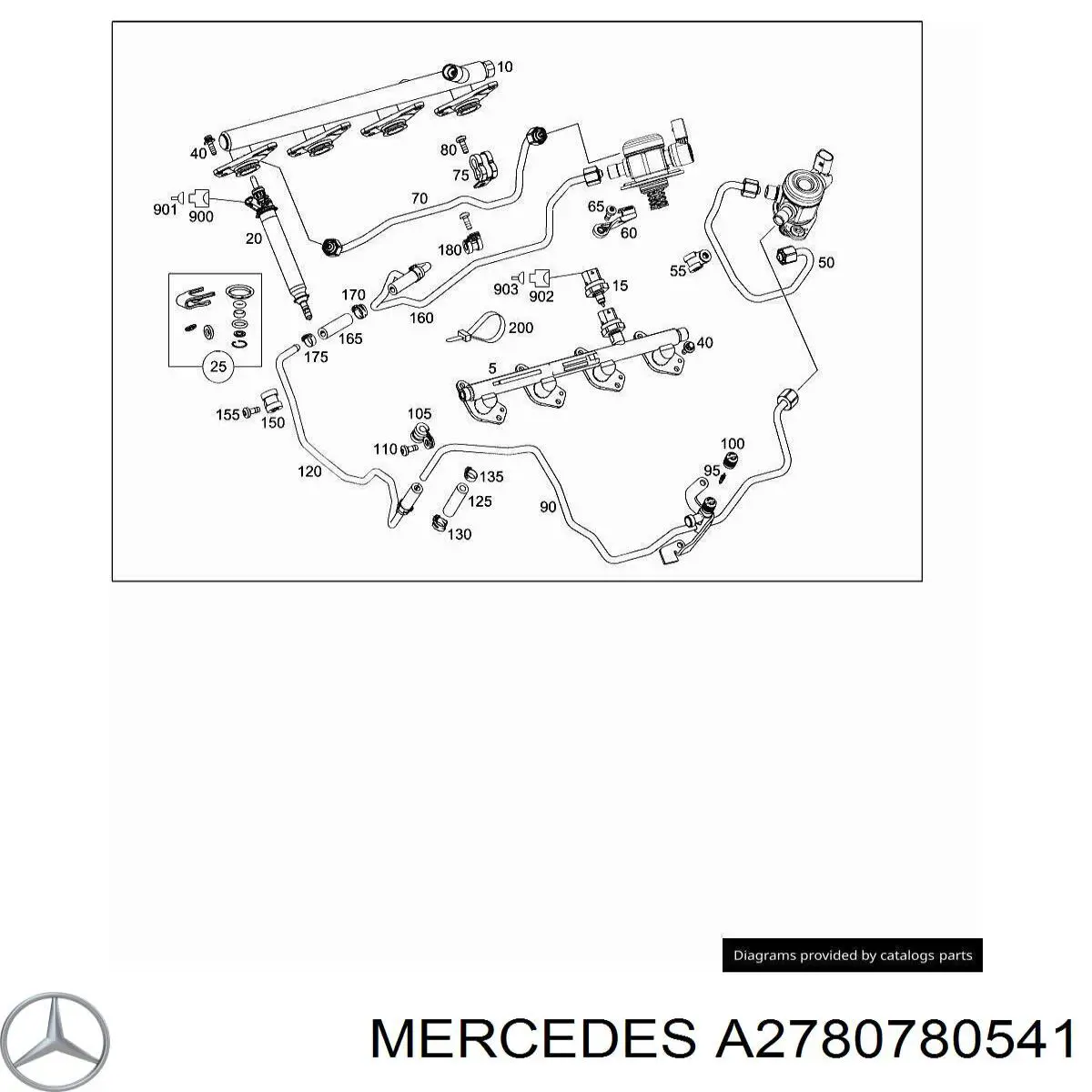 A2780700140 Mercedes 