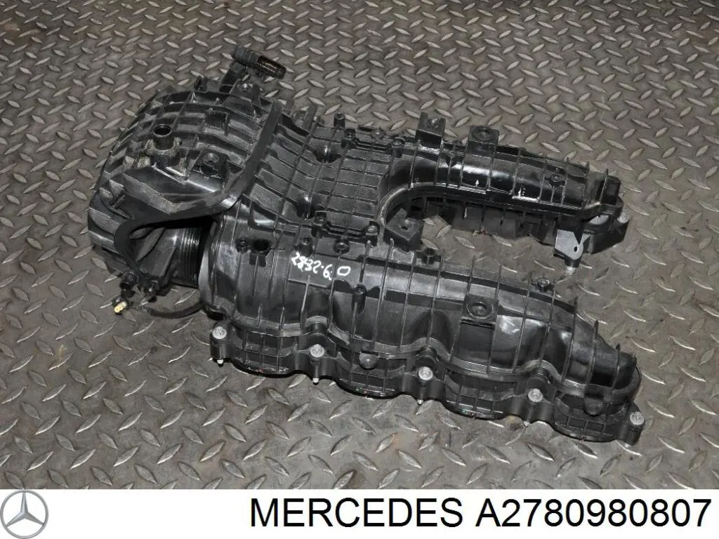A2780980807 Mercedes Tubo coletor de admissão