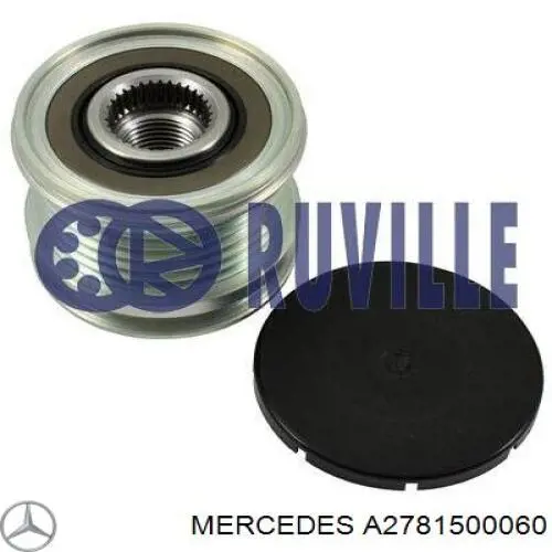 A2781500060 Mercedes Polia do gerador