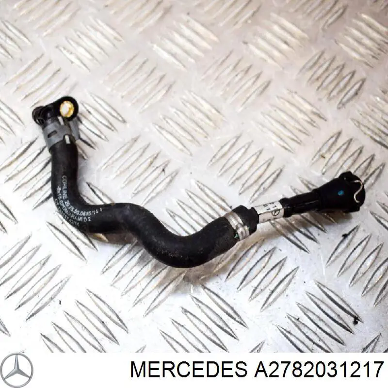 Cano derivado de ventilação de cárter (de separador de óleo) Mercedes A2782031217 preço, a partir de 52,14 USD