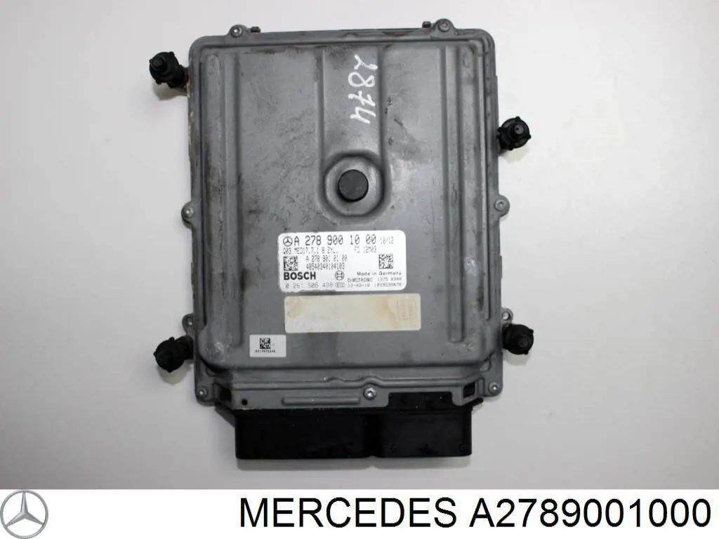 A2789001500 Mercedes Módulo de direção (Centralina eletrônica) de motor