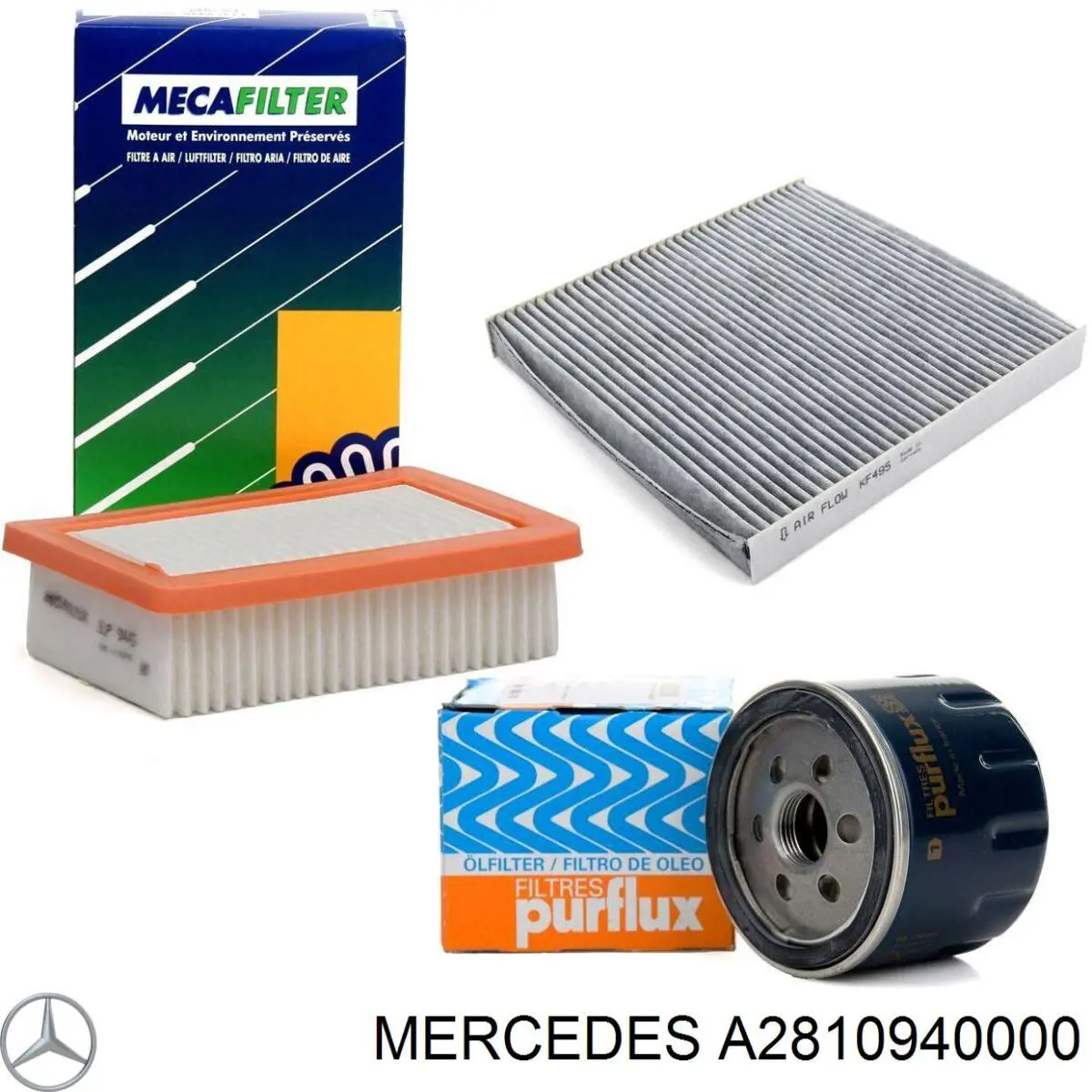 Filtro de ar Mercedes A2810940000 preço, a partir de 10,10 USD