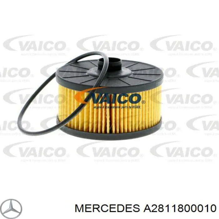 A2811800010 Mercedes Tampa do filtro de óleo