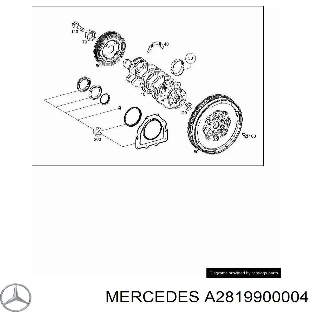 Parafuso de fixação de volante Mercedes A2819900004 preço, a partir de 13,79 USD