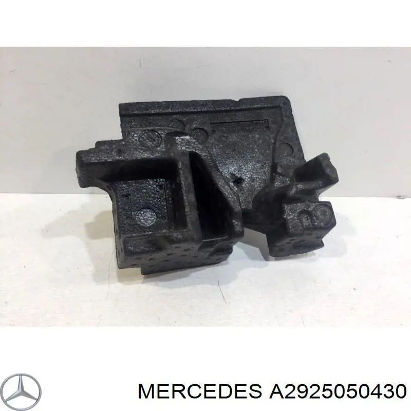 A2925050430 Mercedes Conduto de ar (defletor) do radiador