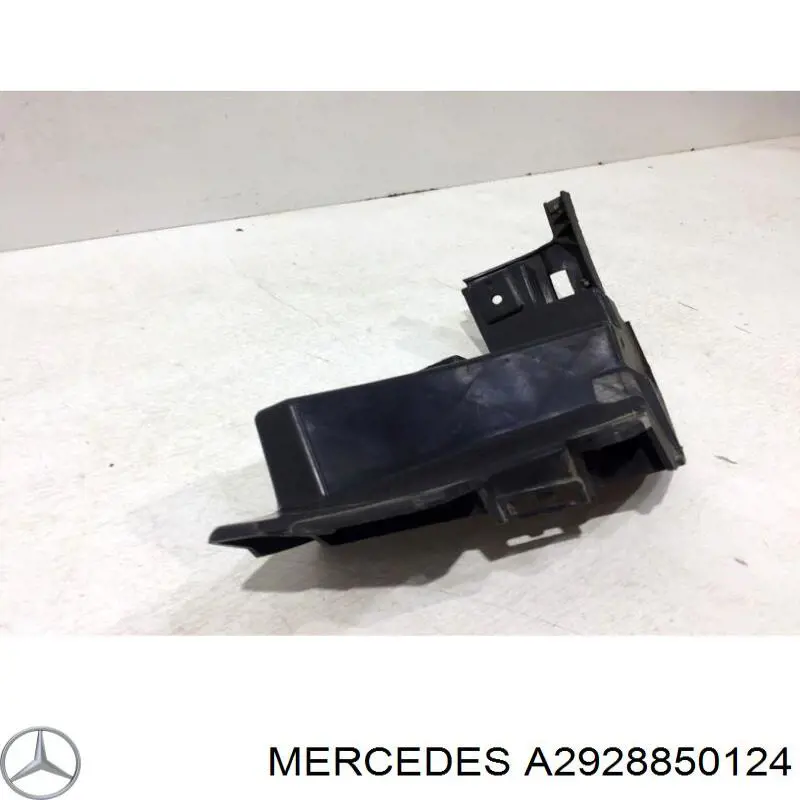 Placa sobreposta do pára-choque dianteiro Mercedes A2928850124 preço, a partir de 71,09 USD