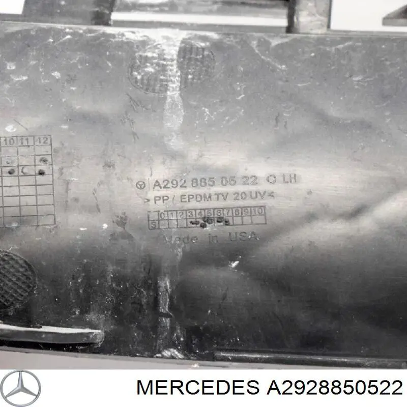  Mercedes A2928850522 preço, a partir de 76,84 USD