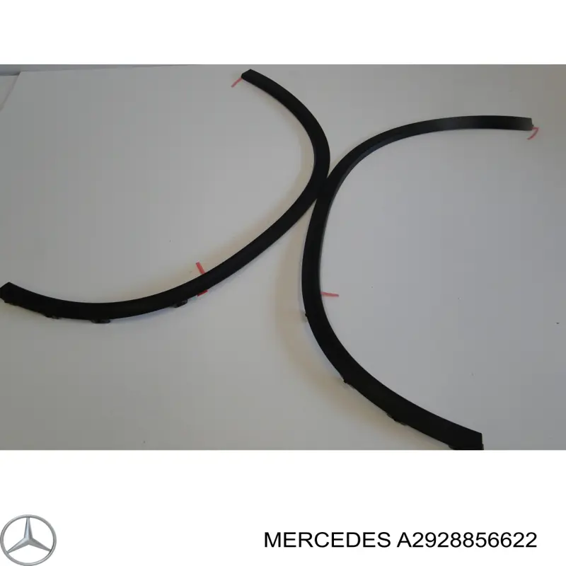 Expansor (placa sobreposta) de arco do pára-lama dianteiro direito Mercedes A2928856622 preço, a partir de 117,61 USD