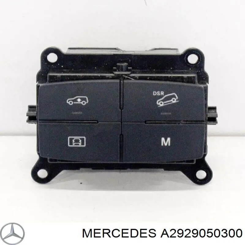 A2929050300 Mercedes Bloco de botões do console central