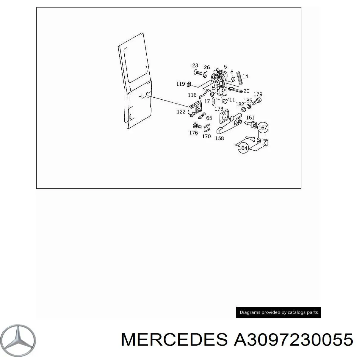 Compre A3097230055 Mercedes 