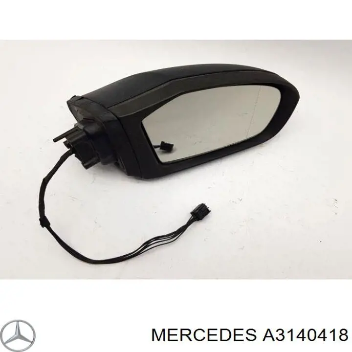 A3140418 Mercedes Espelho de retrovisão direito