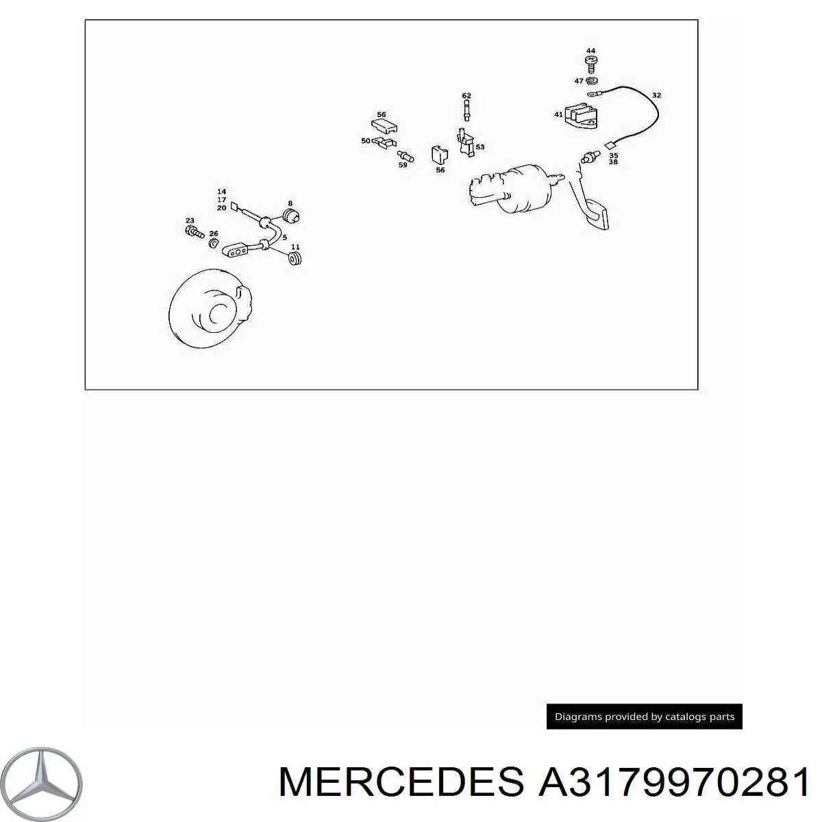  Mercedes A3179970281 preço, a partir de 10,13 USD
