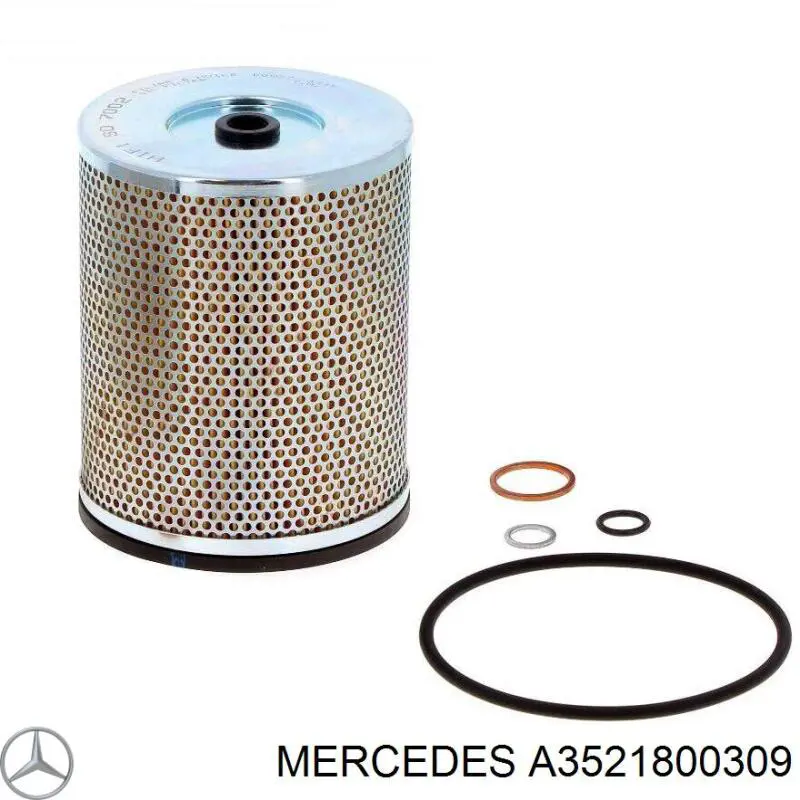 Filtro de óleo Mercedes 0011847025 preço, a partir de 31,37 USD
