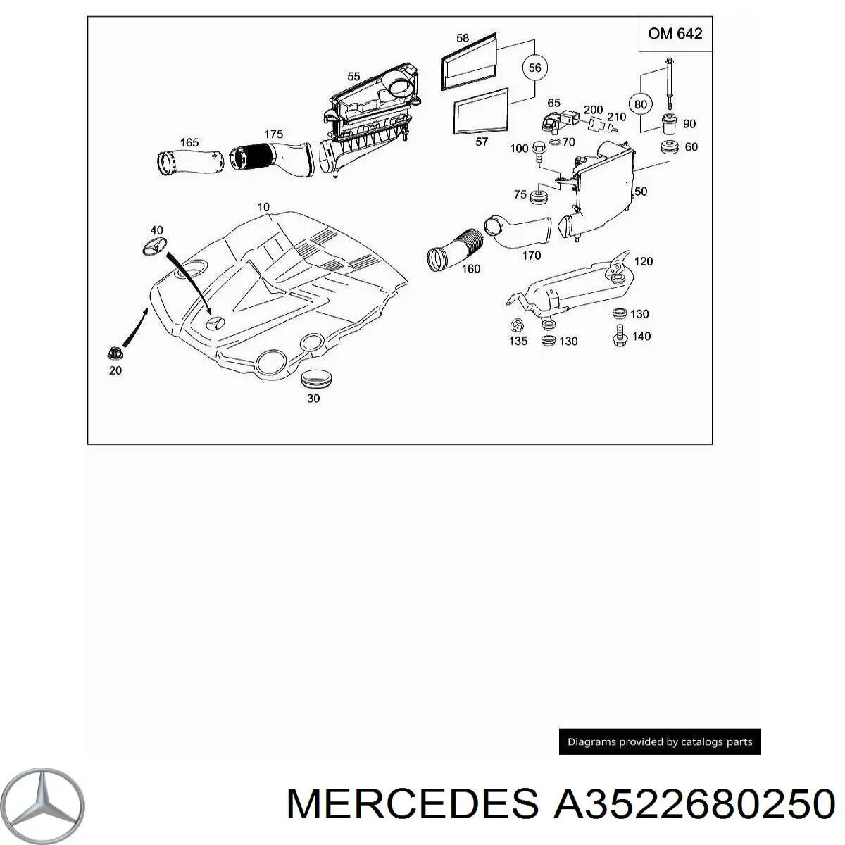 A3522680250 Mercedes 