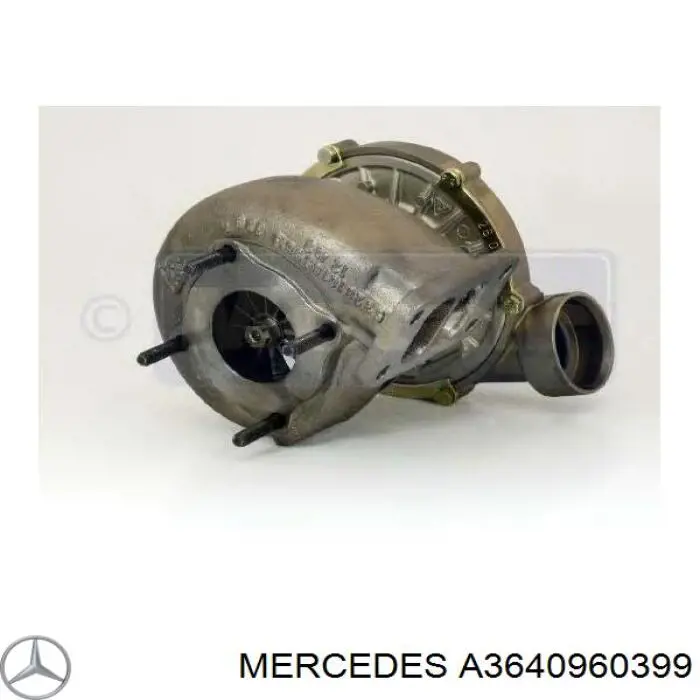 A3640960399 Mercedes Turbina