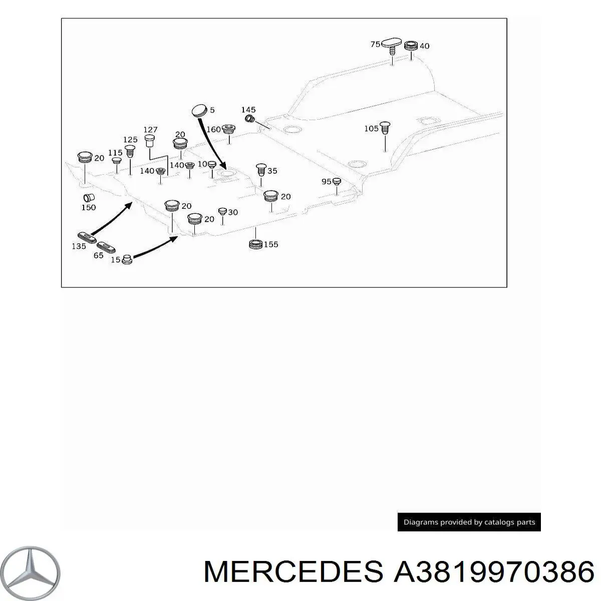 A0009973220 Mercedes 