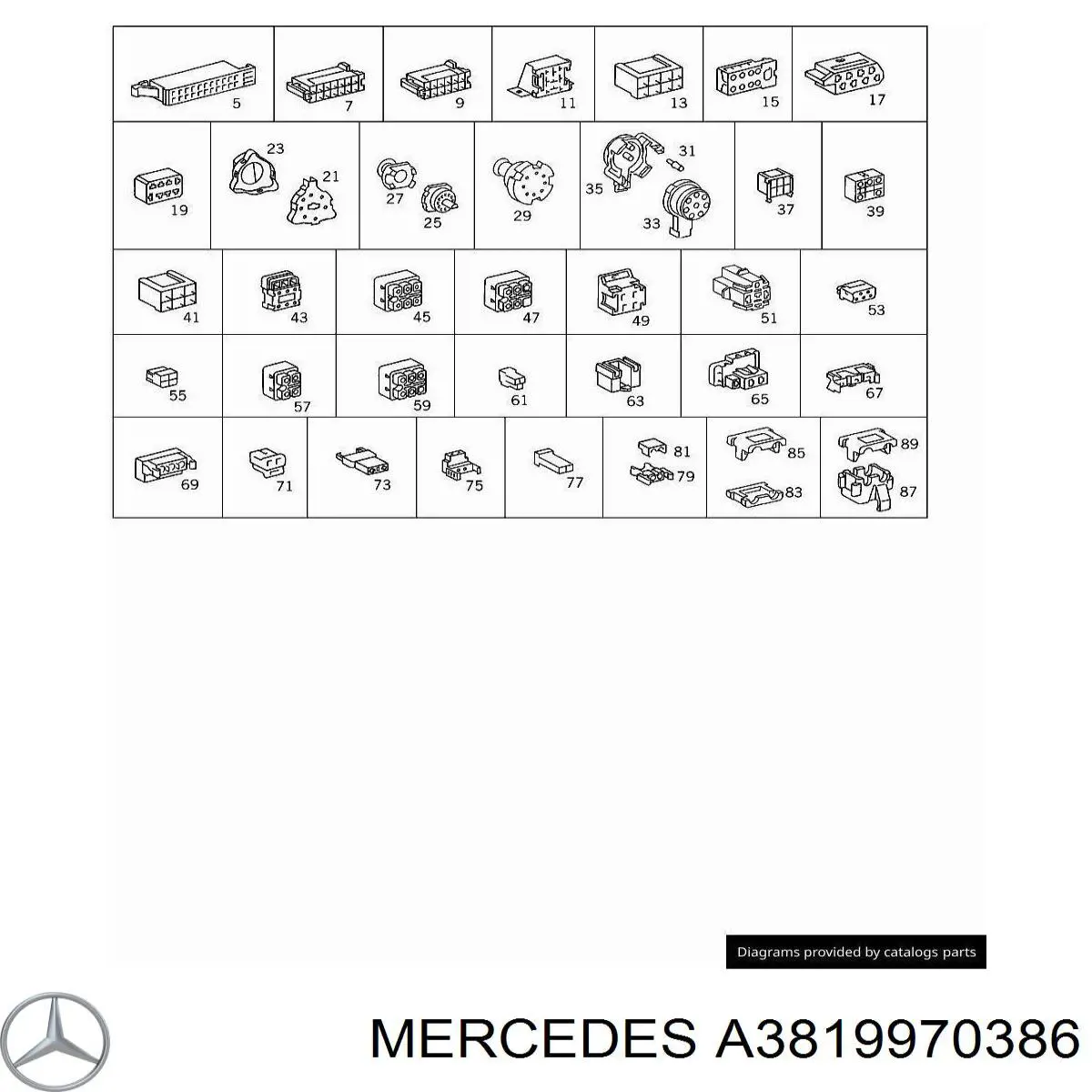  Mercedes A0009973220 preço, a partir de 5,07 USD