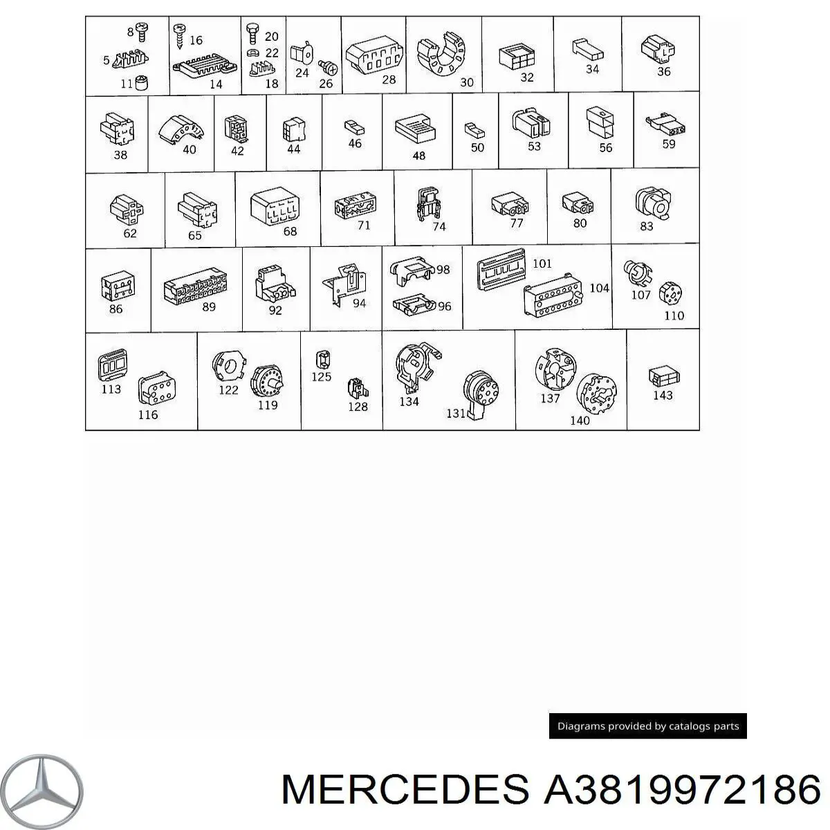 A3819972186 Mercedes 