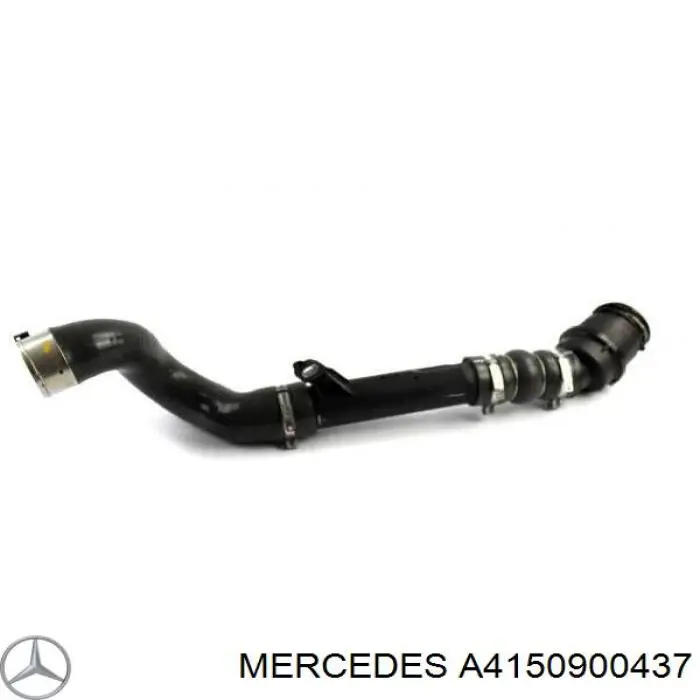 A4150900437 Mercedes Mangueira (cano derivado) de intercooler