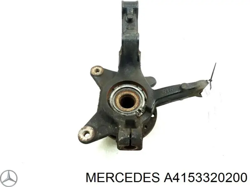 Pino moente (extremidade do eixo) dianteiro direito Mercedes A4153320200 preço, a partir de 153,50 USD
