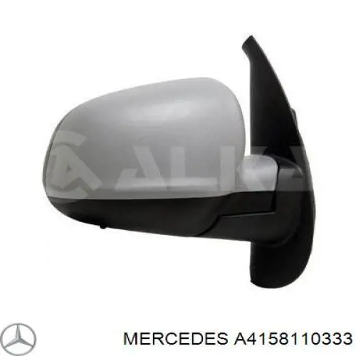 Elemento espelhado do espelho de retrovisão direito Mercedes A4158110333 preço, a partir de 43,56 USD