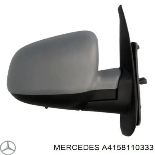 Compre A4158110333 Mercedes Elemento espelhado do espelho de retrovisão direito