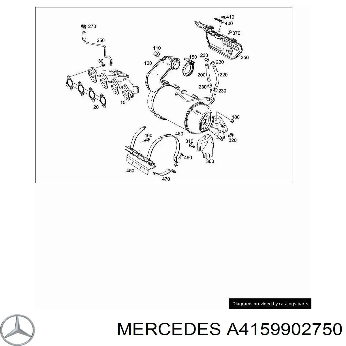 A4159902750 Mercedes 