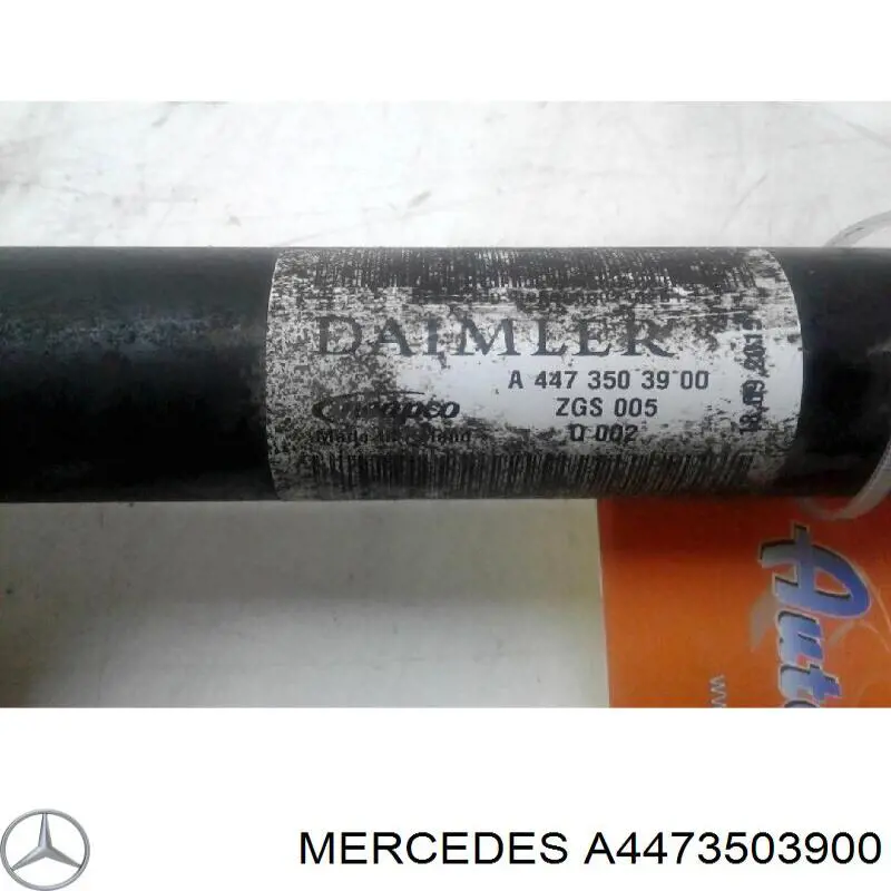 A4473503900 Mercedes Semieixo traseiro