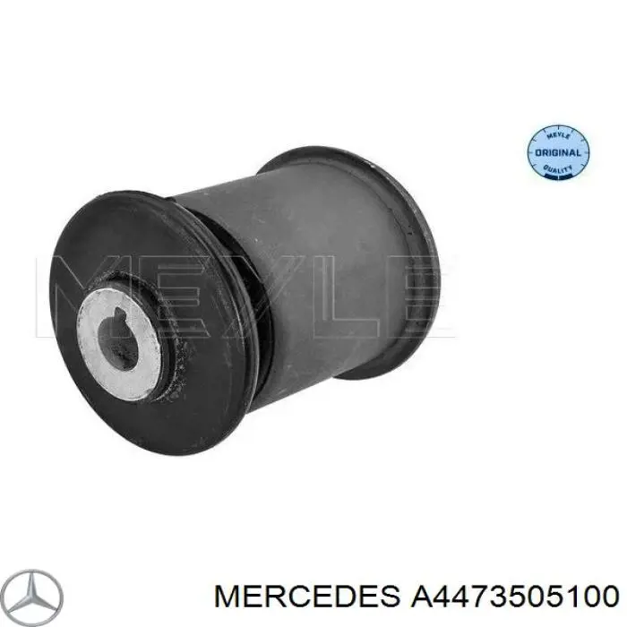 A4473505100 Mercedes Braço oscilante inferior esquerdo de suspensão traseira