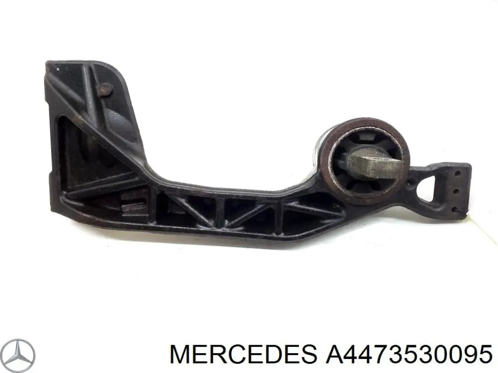 A4473530095 Mercedes Consola (travessa) traseira de redutor traseiro