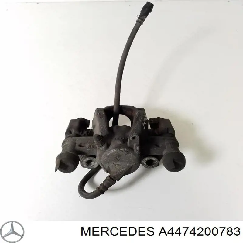 A4474200783 Mercedes Suporte do freio traseiro direito