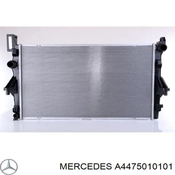 A4475010101 Mercedes Radiador de esfriamento de motor