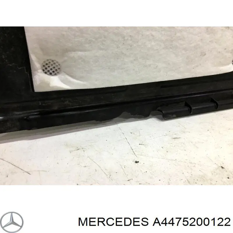 A4475200122 Mercedes Proteção de motor dianteira