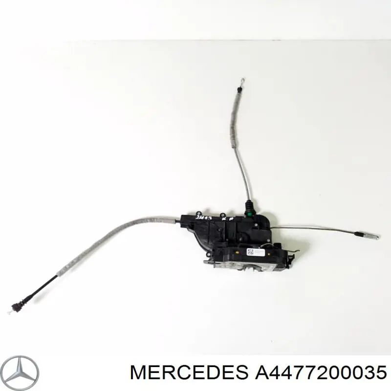 A4477200035 Mercedes Fecho da porta dianteira esquerda