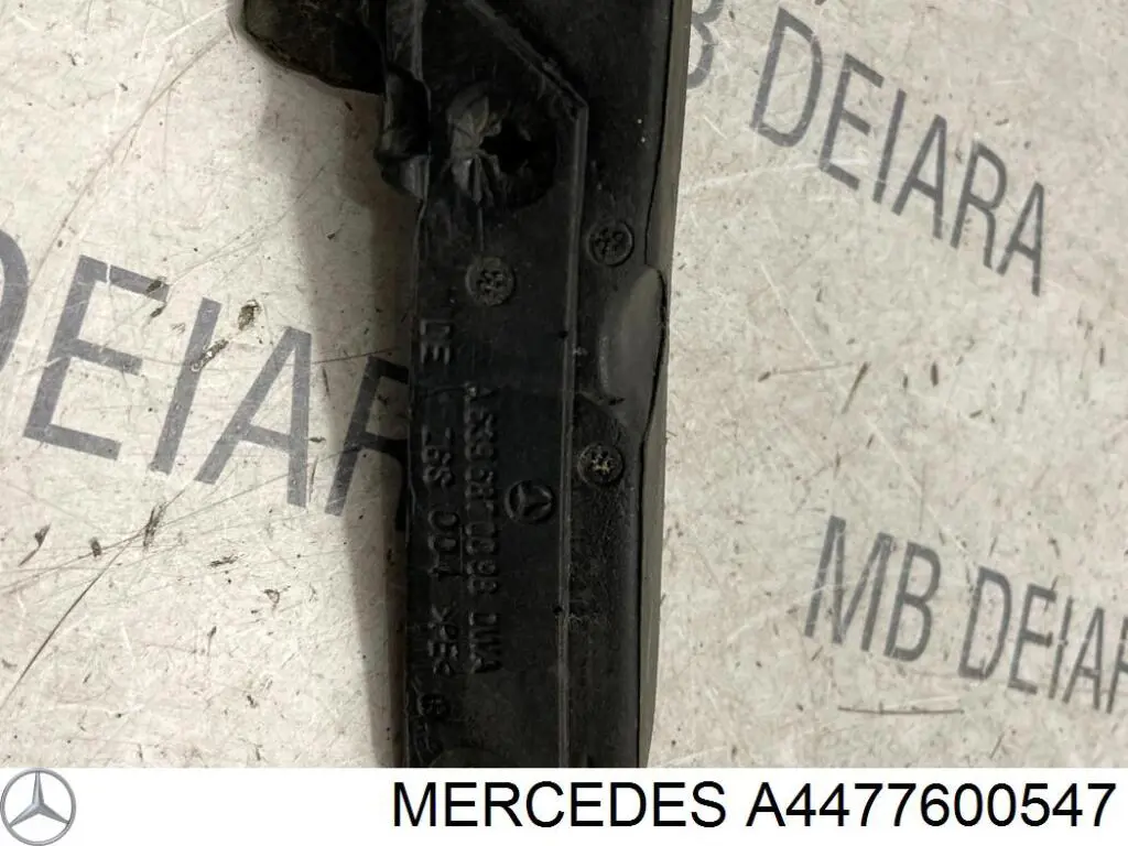 A4477600547 Mercedes Rolo direito central da porta lateral (deslizante)