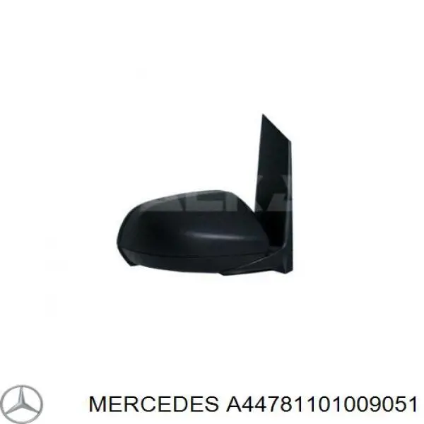 Compre A44781101009051 Mercedes Placa sobreposta (tampa) do espelho de retrovisão direito