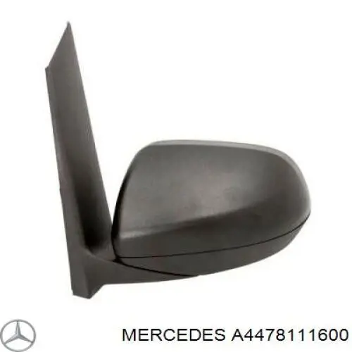 Elemento espelhado do espelho de retrovisão esquerdo Mercedes A4478111600 preço, a partir de 34,55 USD