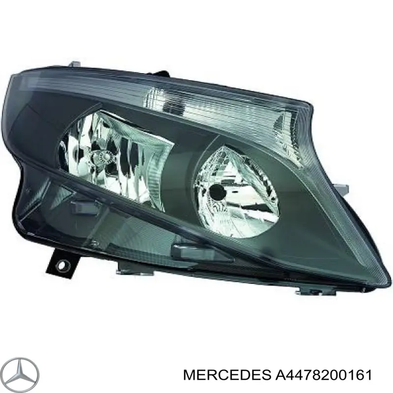 Luz direita A4478200161 Mercedes