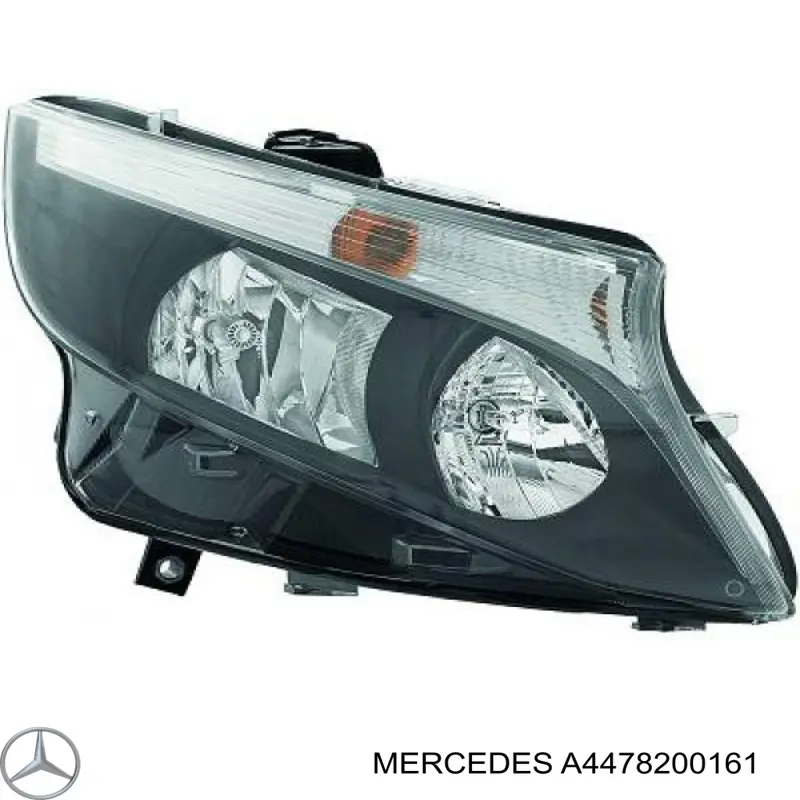 Luz direita A4478200161 Mercedes