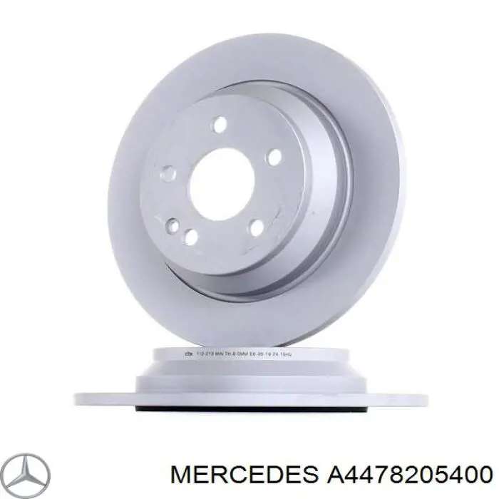 Compre A4478205400 Mercedes Limpa-pára-brisas do pára-brisas, kit de 2 un.
